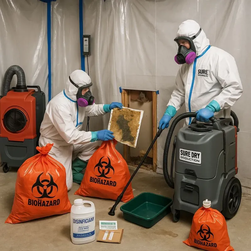 Contaminated Water Handling Protocols process in Selmer, TN