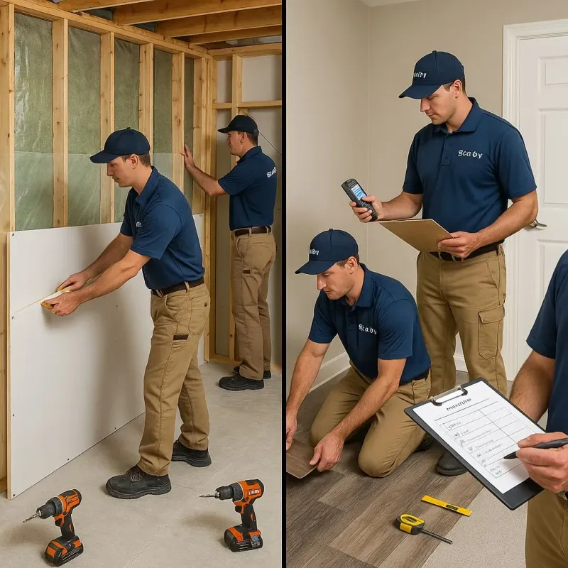 Repairs and Reconstruction process in Selmer, TN